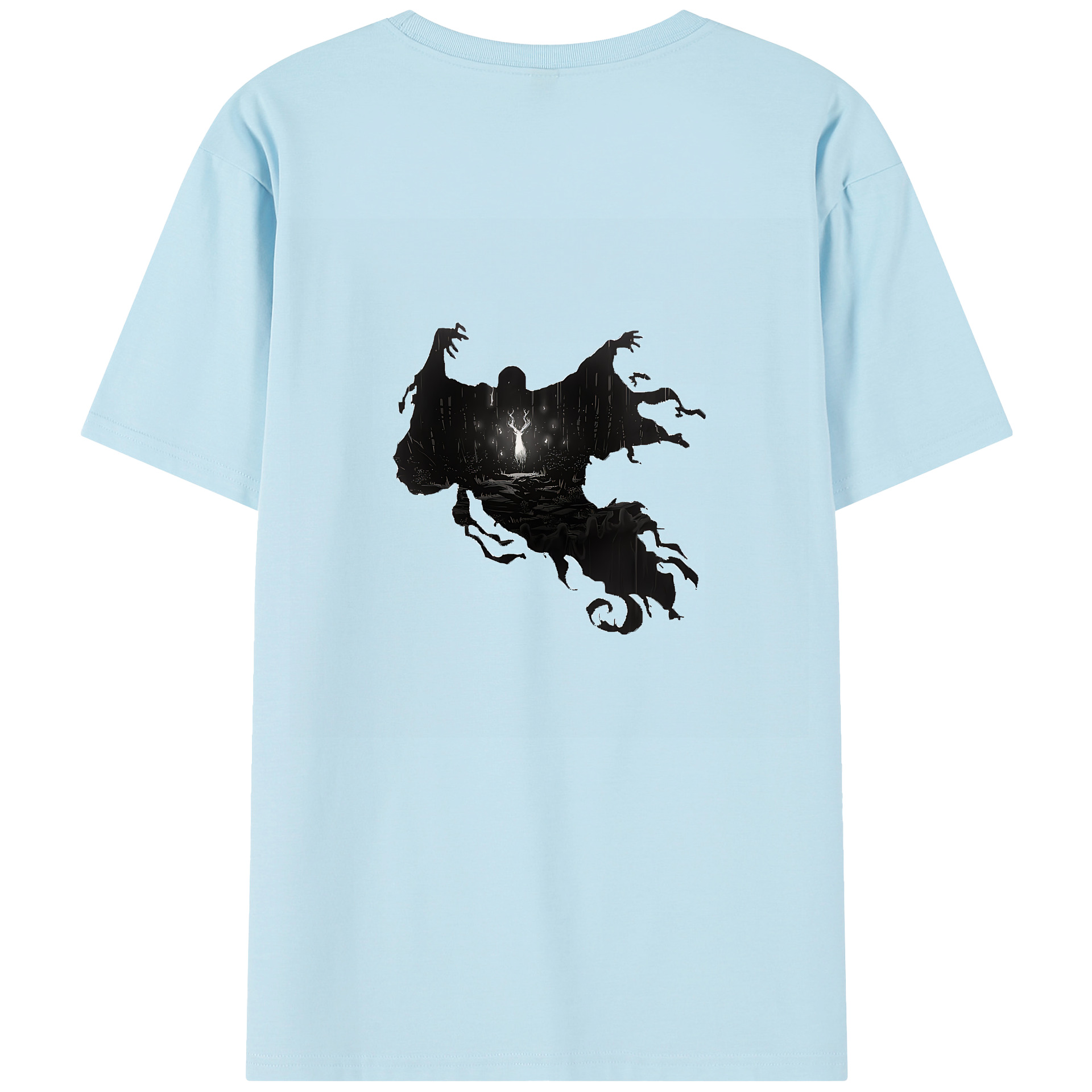 （画像用） Harry Potter ハリー・ポッターシリーズ 綿100％半袖Tシャツ（背面プリント）